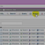 How To Export MySQL Databases And Tables In PhpMyAdmin