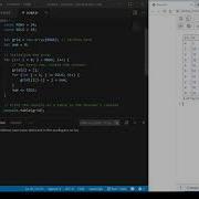 JavaScript 2D Array Numbers Table With Nested Loops