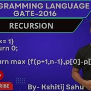 Programming Language GATE 2016 Problem Solution