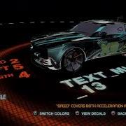 Split Second Beta Original Car Names