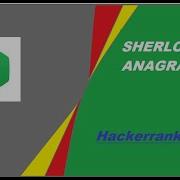 SHERLOCK AND ANAGRAMS HACKERRANK SOLUTION IN PYTHON