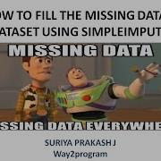 SimpleImputer Preprocessing Step To Fill Missing Values In A Dataset