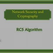 NS Unit I RC5 Algorithm