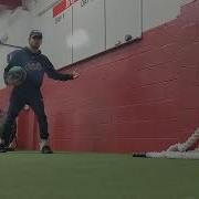 Split Stance Rotational Med Ball Slam Wall