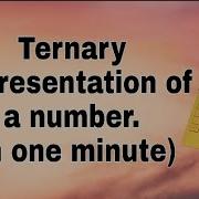 Ternary Representation Of A Number How To Represent A Number In Ternary Form