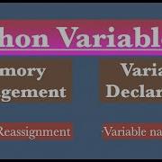 Variables In Python With Memory Management