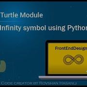 Create Infinity Symbol Using Python Python Turtle Ilə Sonsuzluq Işarəsi