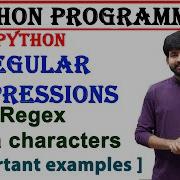 Meta Characters In Regular Expressions Regex Meta Characters Python Programming Regex In Python