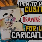Caricature Tool Drawing Board