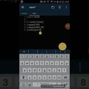 Recreating Covid 19 Virus Design Using Turtle On Pydroid 3