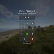 Rust Server Password Plugin Lock Your Server With A Keypad UI