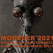 Modeler 2021 Tutorial Delete Collapse Connect Mirror Slice Polypen Knife Split Loop Tools