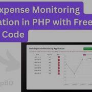 Daily Expense Monitoring Application In PHP