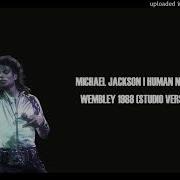 Michael Jackson Human Nature Wembley 1988 Studio Version