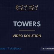 Towers Video Solution CSES Problemset Sorting And Searching