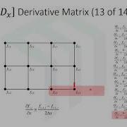 Lecture Derivative Matrices On A Collocated Grid
