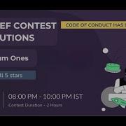 Maximum One CodeChef Solution CodeChef Starter Solution Spot