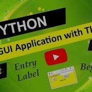 Entry And Label Widget In Python Tkinter GUI Python Tkinter GUI Tutorial For Beginners 3