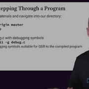 An Introduction To GDB For Debugging C Programs COMP211 Fall 2020