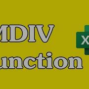 How To Use The IMDIV Function In Excel