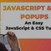 Easy POPUP Modals In CSS JavaScript A Beginners Tutorial