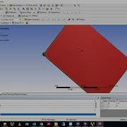 Modal Analysis Of Table Fixed At The Base By Using ANSYS