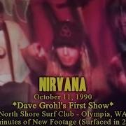 Nirvana 10 11 90 New Footage Full Screen AUD1 Olympia WA Dave Grohl S 1st Show W Nirvana