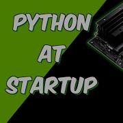 Run Python At Startup Ubuntu