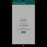 Latitude And Longitude Android App Preview Amanda Roos Apps