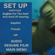 Finding Dory 2016 DVD Menu Walkthrough