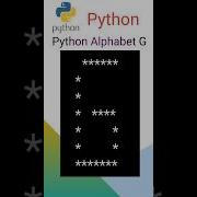 PYTHON ALPHABET G Python Shorts Ytshorts Shortsfeed Vamshikrishnatutorials Respect Education