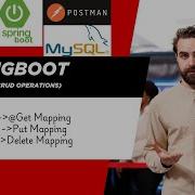 Spring Boot Tutorial 18 CRUD Operations Put Mapping Get Mapping Delete Mapping Real Time Examples