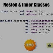 Nested Inner Classes Kotlin Fundamentals Tutorial Part 28