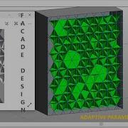 Revit Adaptive Parametric Design Tutorial Facade Design TRIANGULAR INDENTS