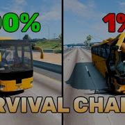 BeamNG Drive Realistic Crashes 15 Epic Survival Chance Test