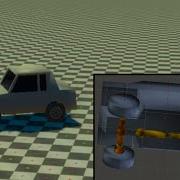 UPBGE Realistic Rigid Body Suspension System No Python