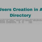 Bulk Users Creation Powershell Script For Active Directory