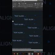 AutoCAD Short Text Align Riteshdas Tutorial Autocad Alignment Design