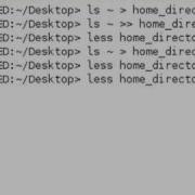 Linux BASH Piping And Redirection
