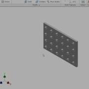 Inventor Rectangular Pattern