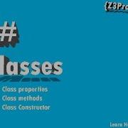 C Tutorial 5 Class Objects Properties Constructor Methods