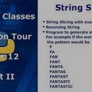Python Class Class 12 Revision Tour String Slicing Strings Stringsinpython Revisiontour