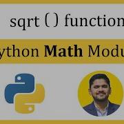 Python Sqrt Function Math Module Mathematical Functions