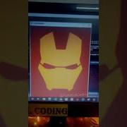 Iron Man Using Python Coding Iron Man In Python Turtle Programming Iron Man In Python Shorts