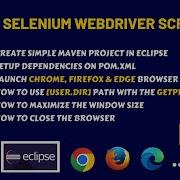 Selenium Beginners Tutorial How To Write First Selenium Script First Selenium Script In Eclipse