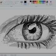 Draw A Realistic Eye With MS Paint