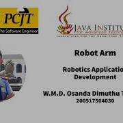 Robot Arm Java Institute Osanda Dimuthu