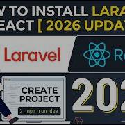 Как установить Laravel с React на Windows 11 Обновление 2026 года Демонстрационный проект Larav
