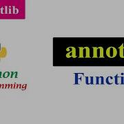 How To Add Annotation To The Plot Annotate Function In Matplotlib Python Tutorials