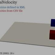 DualSPHysics Example CaseExternalVelocity